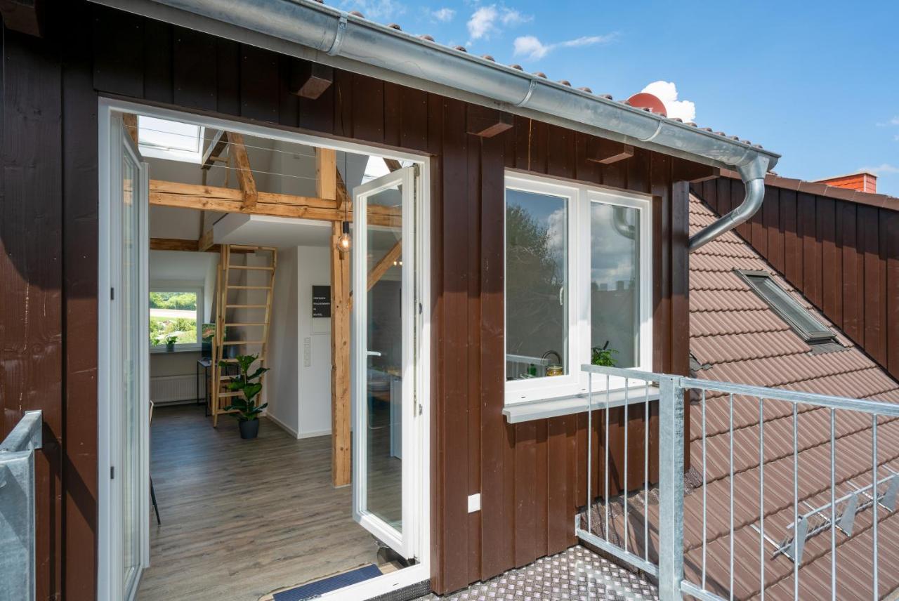 Cassel Lofts - Stilvolles Loft Im Gruenen Mit Balkon Nahe Vw-Werkアパートメント エクステリア 写真